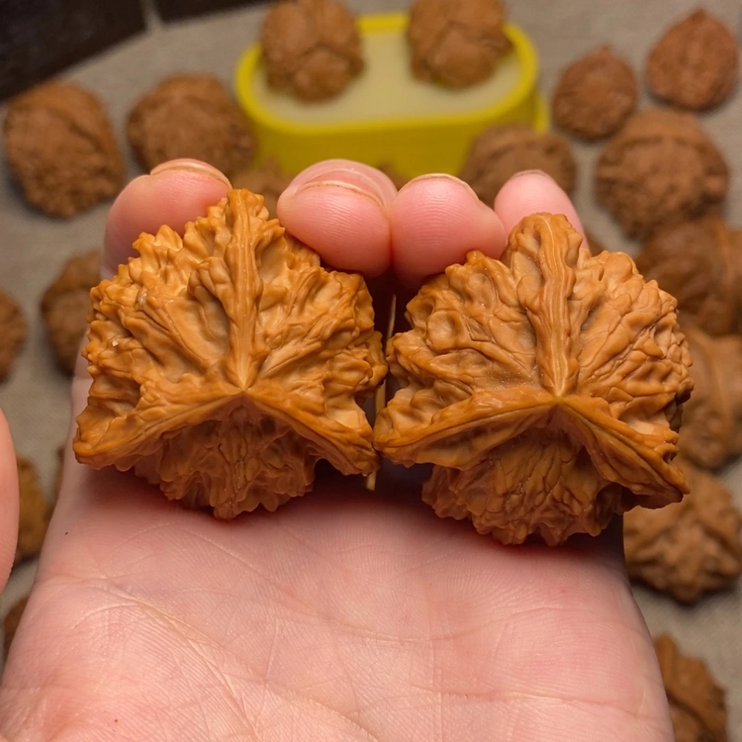 文玩核桃吊坠盘山41微修打底