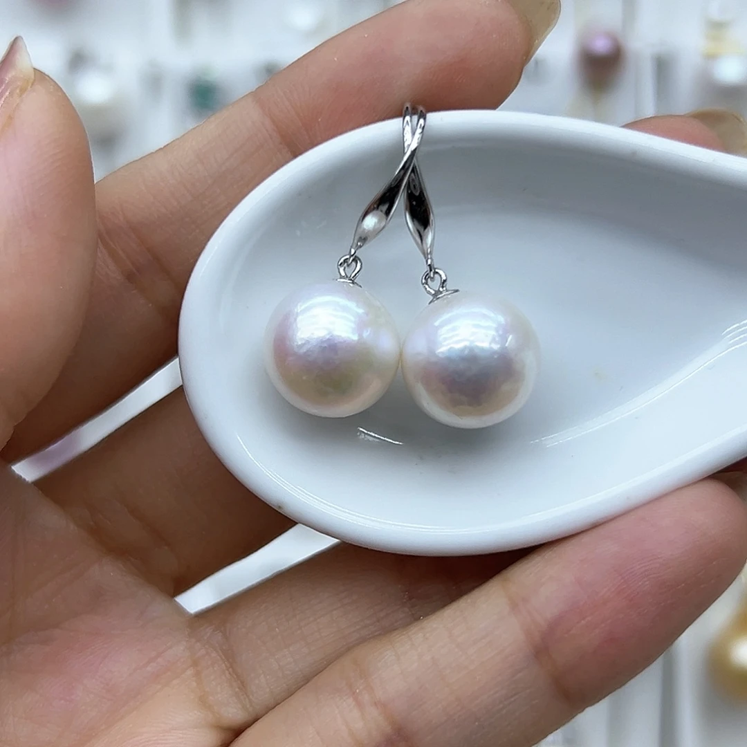 淡水珍珠银S925镶嵌颈饰