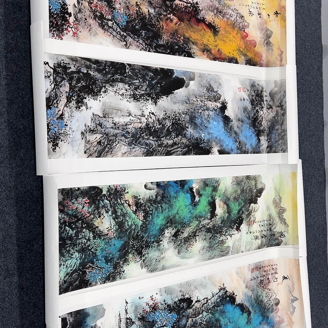 国画纯手绘作品欣赏