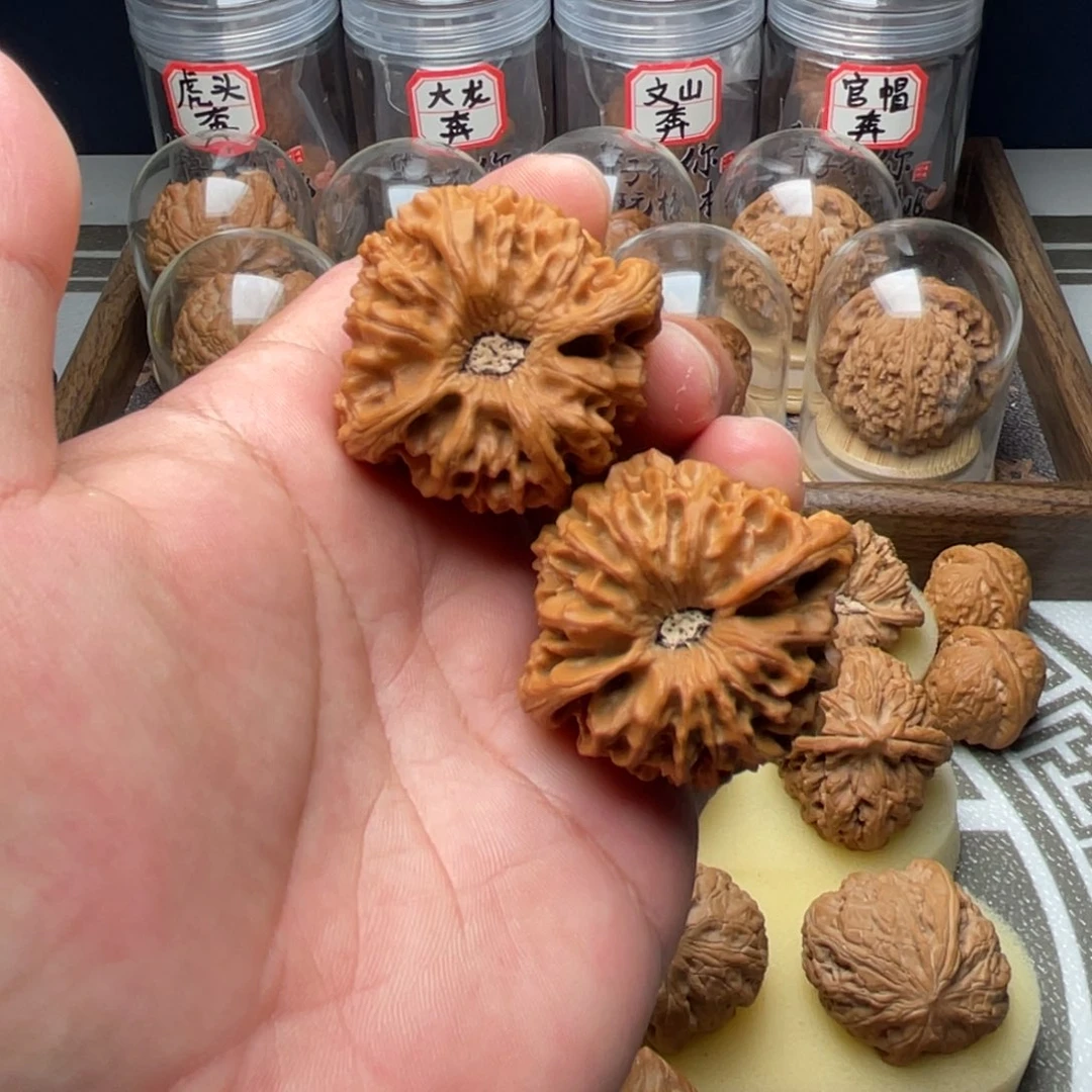 吊坠文玩核桃43精品凹底龙门涧