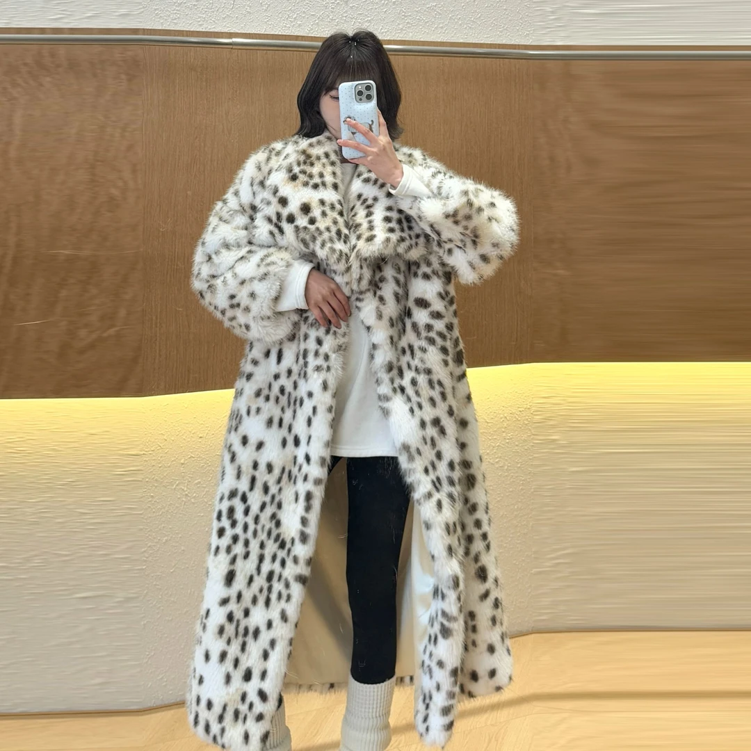 新【DGG STUDIO】2024秋冬新款设计师毛毛长款外套时尚百搭7