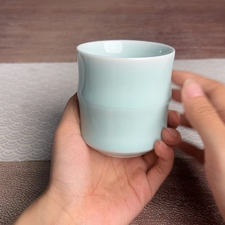 龙泉云间青瓷小米茶器