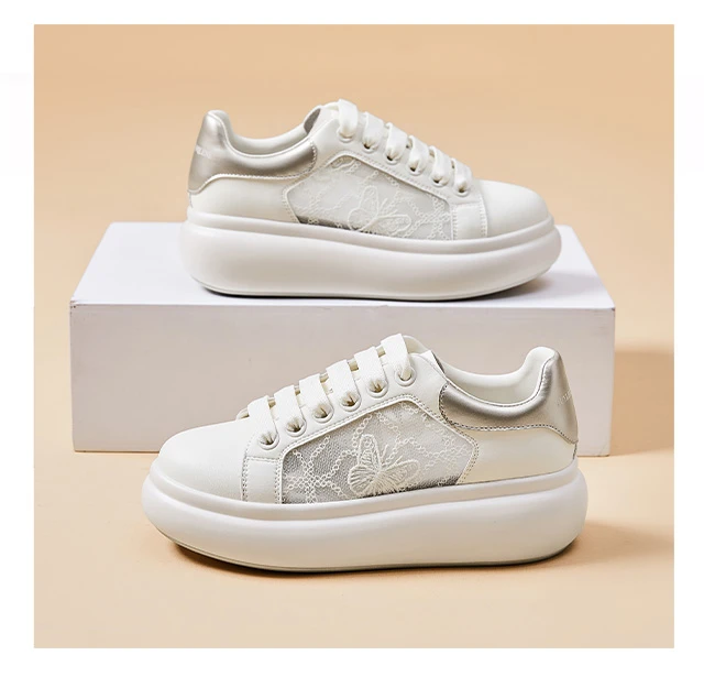 款南王透气休闲运动鞋子增高平底鞋厚底新款海妖风春季外穿拖鞋女