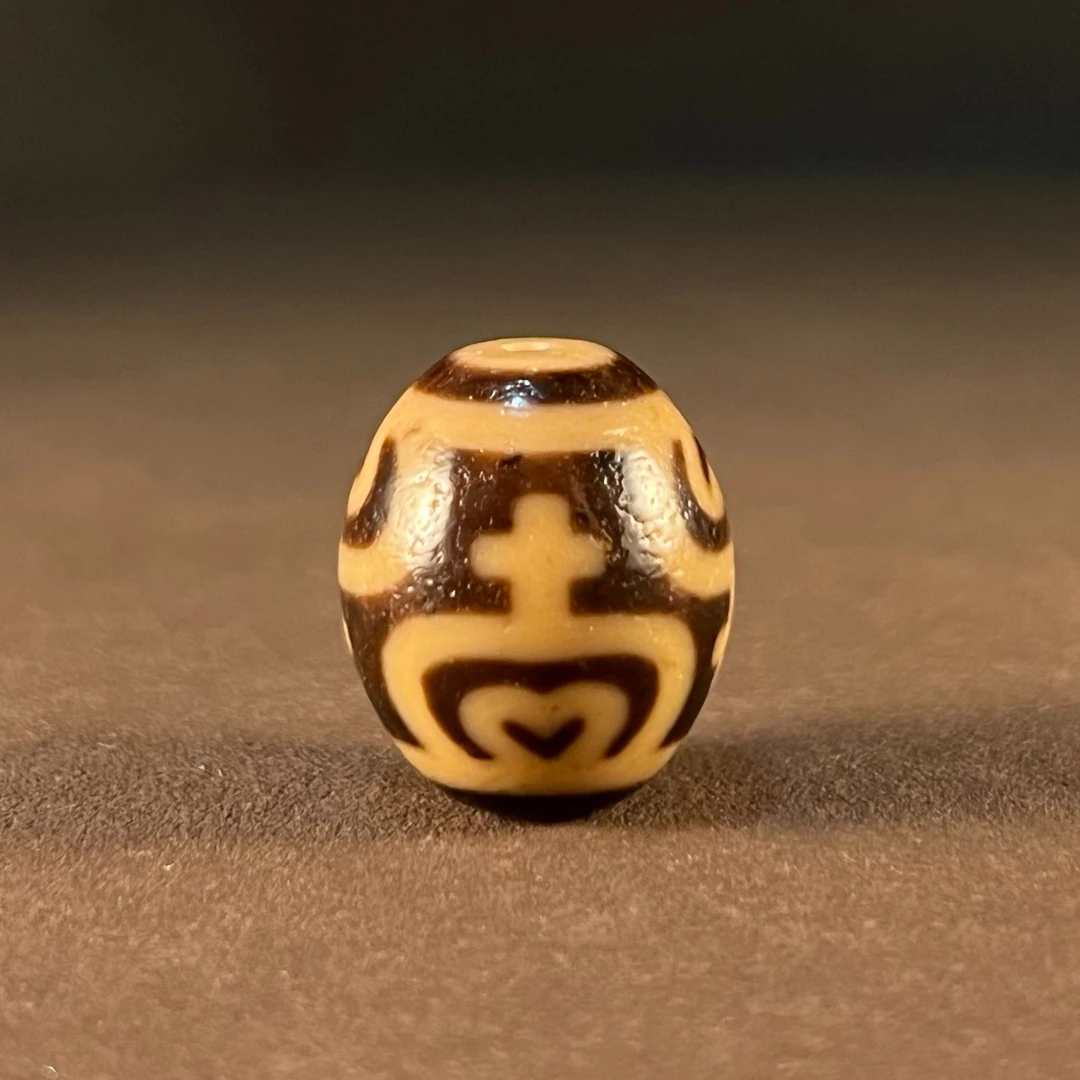 台湾工艺藏式仿古宝瓶达洛镶蚀珠宝玛瑙珠