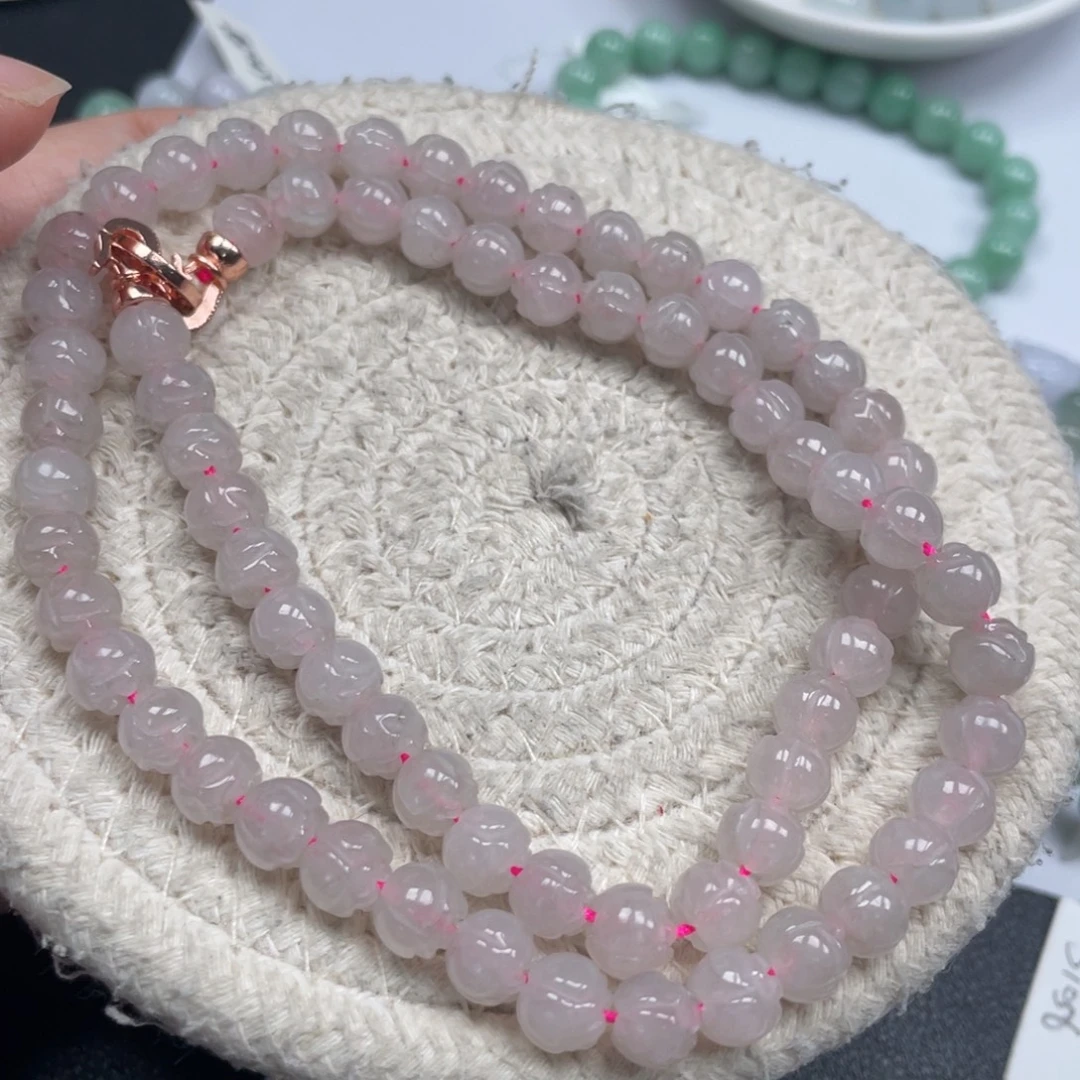 翡翠未镶嵌手链天然A货缅甸翡翠7.5