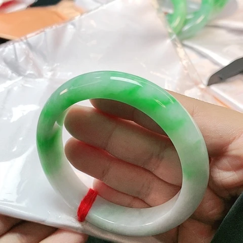 未镶嵌手镯翡翠2591