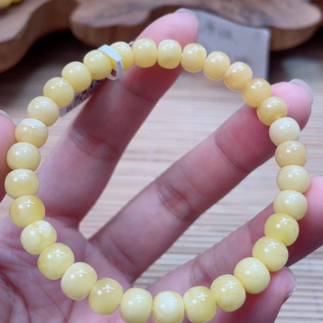 蜜蜡未镶嵌手串蜜蜡