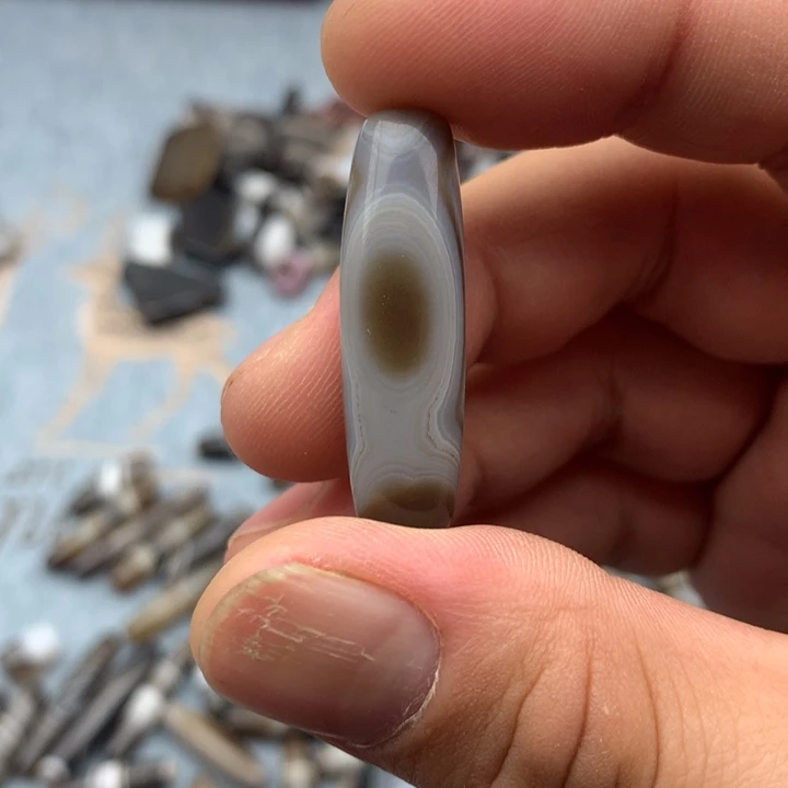 未镶嵌玛瑙/玉髓珠宝半成品