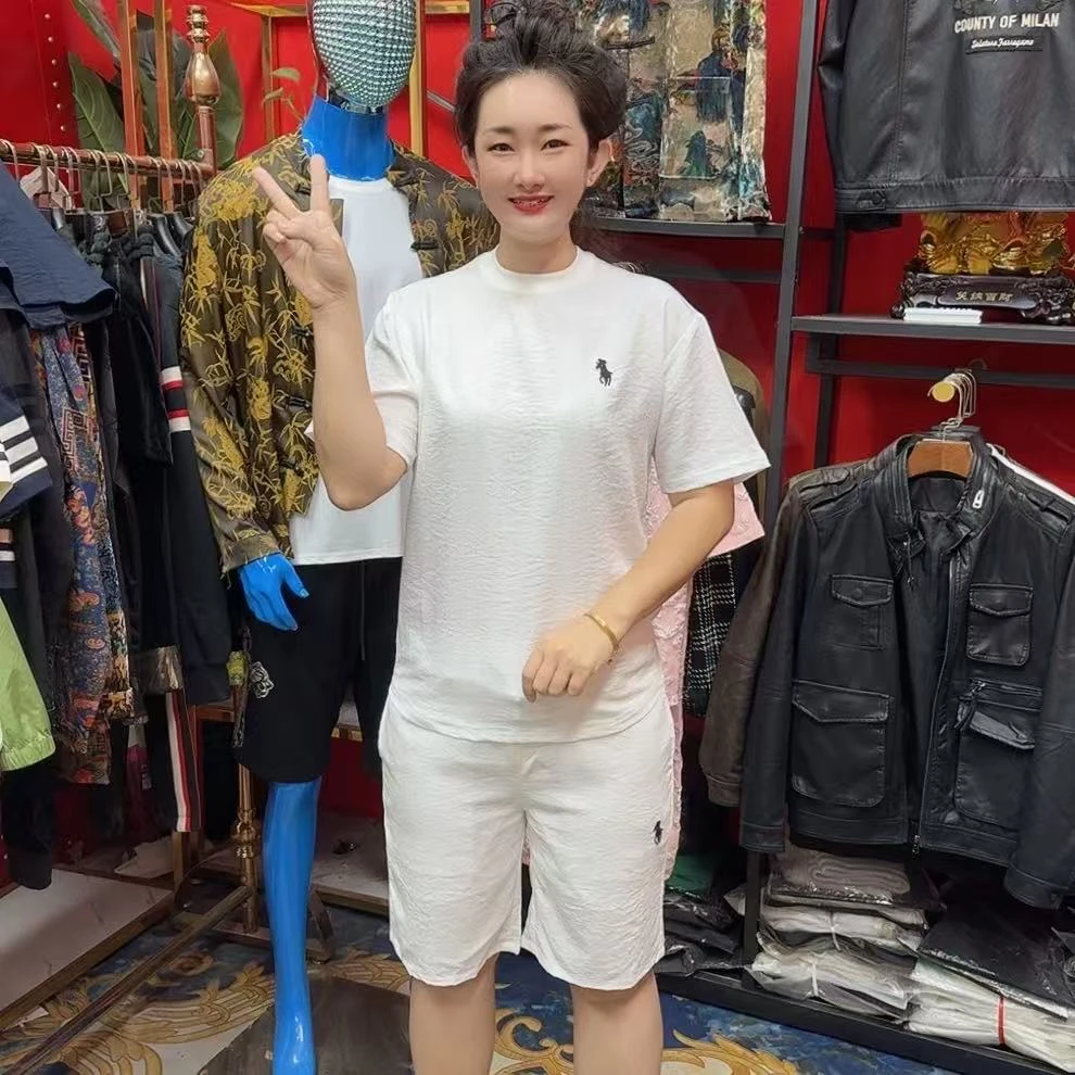 25男士套装夏季新款外套短裤男士两件套装休闲百搭潮流25116