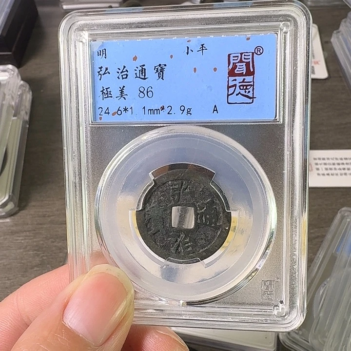 铜A闻博文化弘治通宝