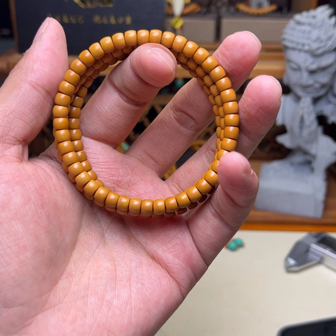 手串/手链橄榄核【听松】sss橄榄核核尖@@单圈5.8