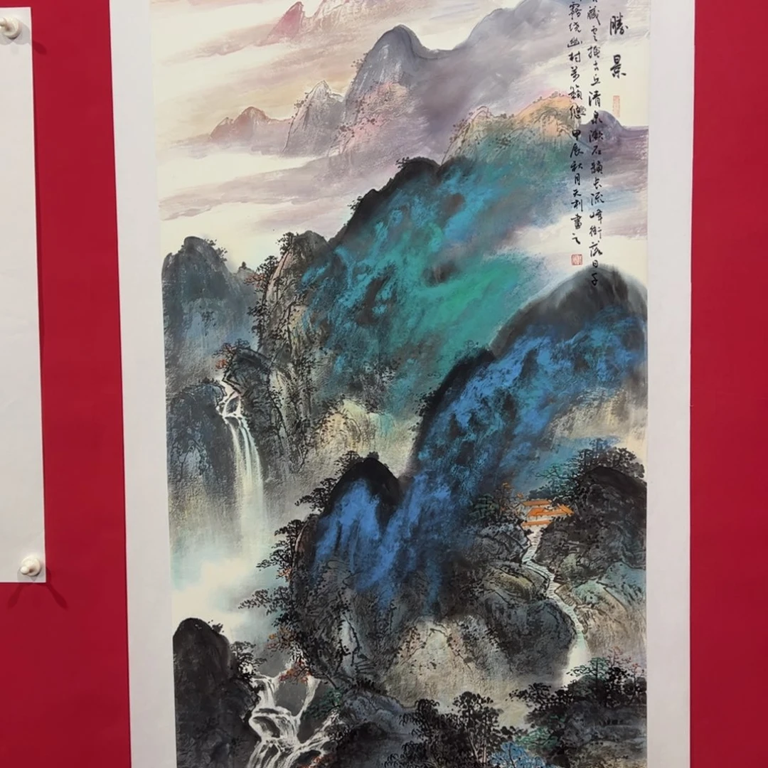 后***来国画黄天利老师精品
