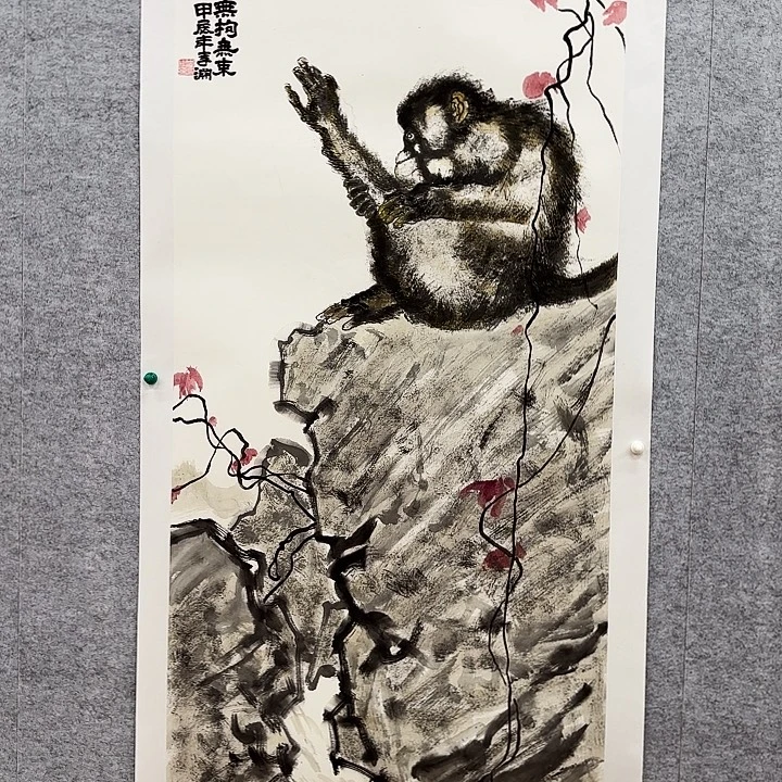 国画花鸟的翅膀和翅膀