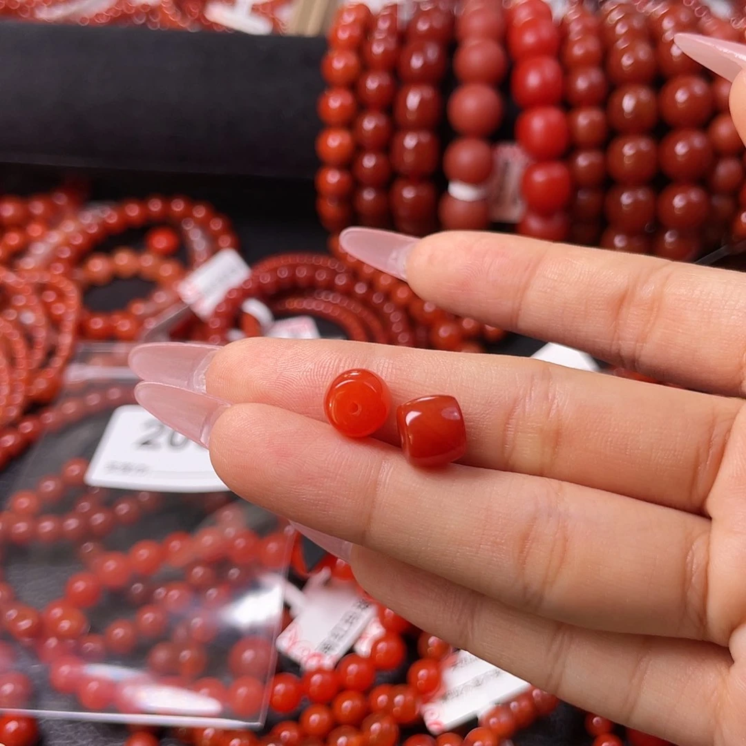 未镶嵌手链南红玛瑙颜*儿