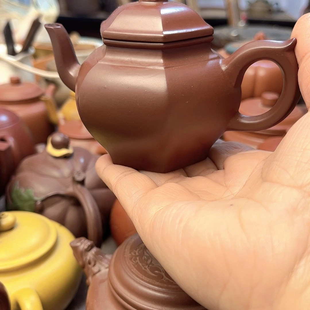 紫砂茶壶全手工制作和半手工制作