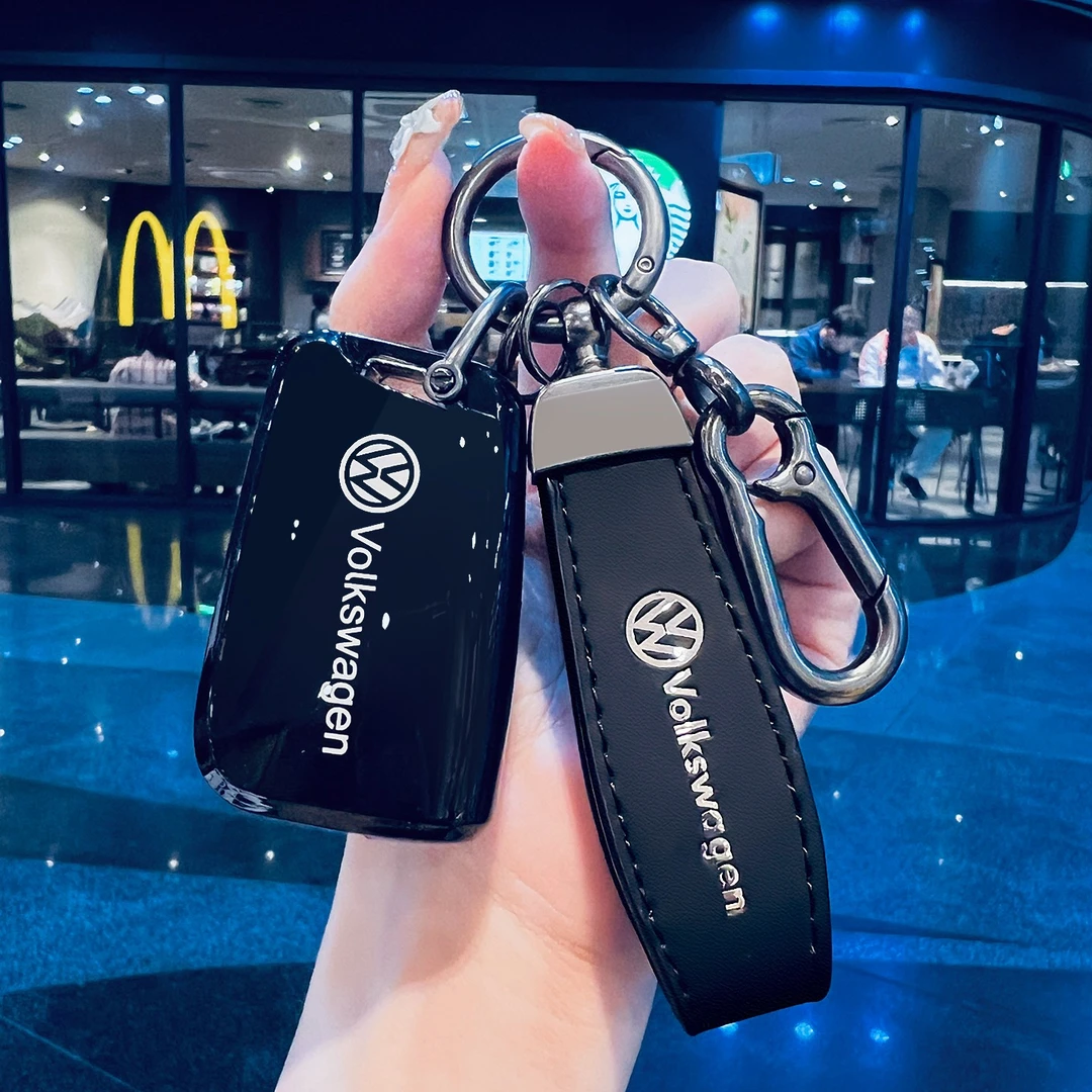 大众速腾钥匙套探岳迈腾宝来帕萨特途观L朗逸途岳探歌汽车壳扣男