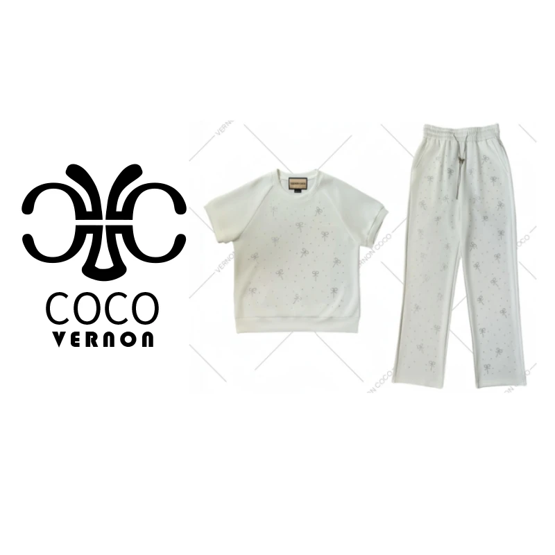【VERNON COCO】Y20春夏上新气质休闲显瘦休闲运动套装DK520