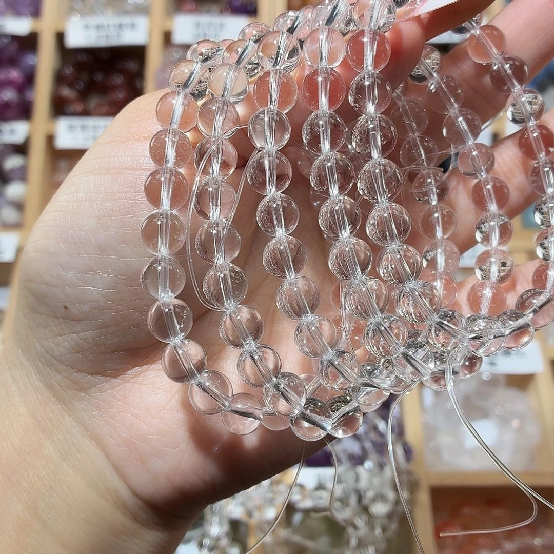 水晶手链未镶嵌单A白水