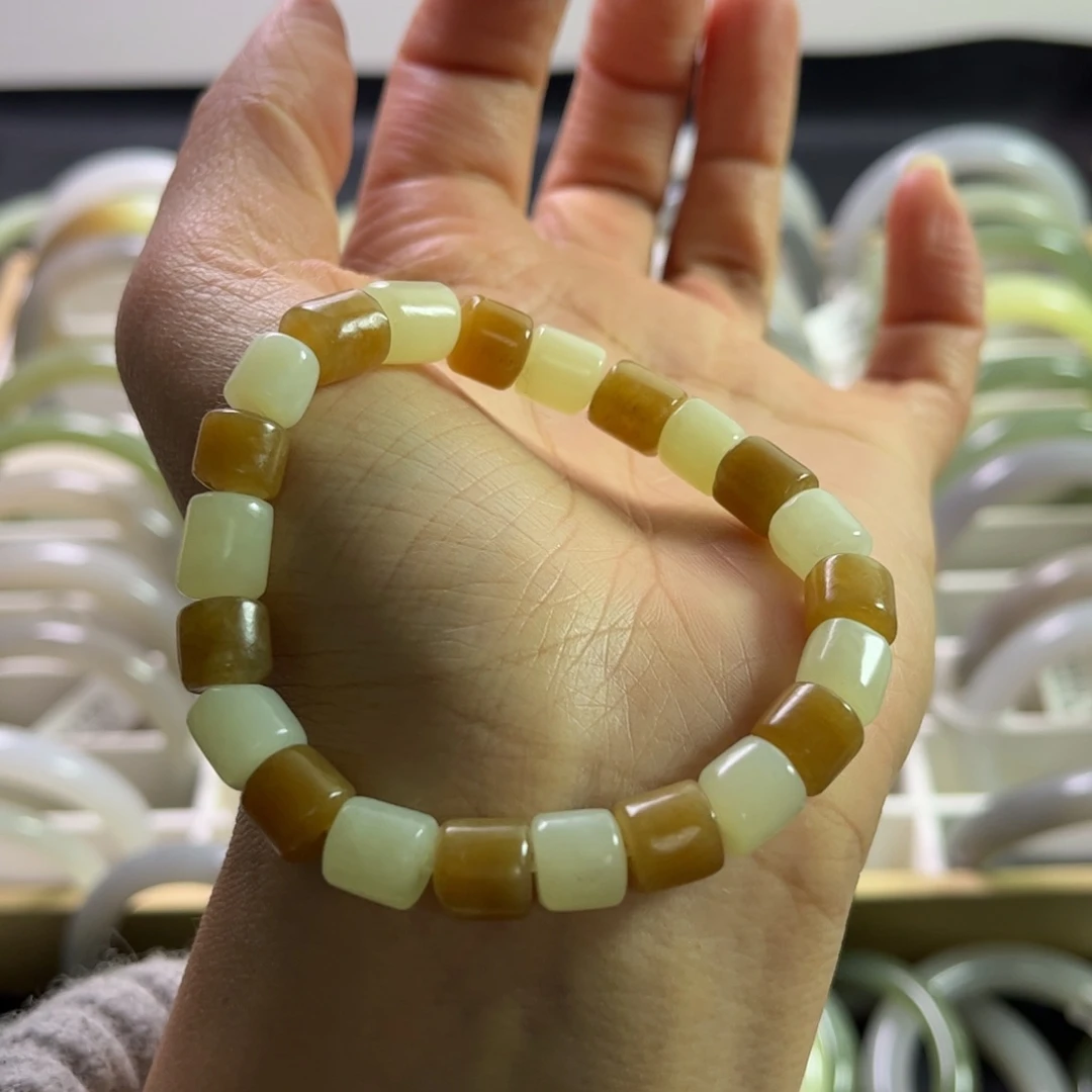 和田玉手链未镶嵌