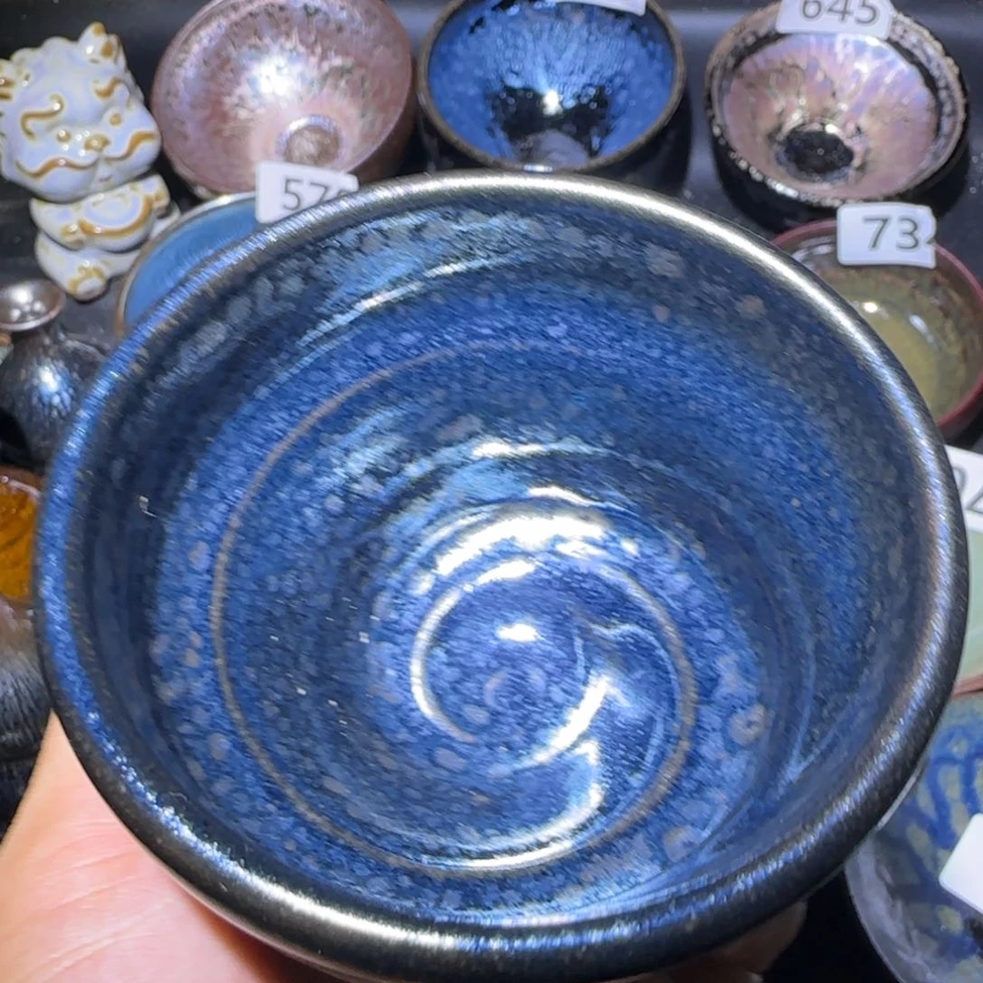 茶盏福建盏茶器螺旋