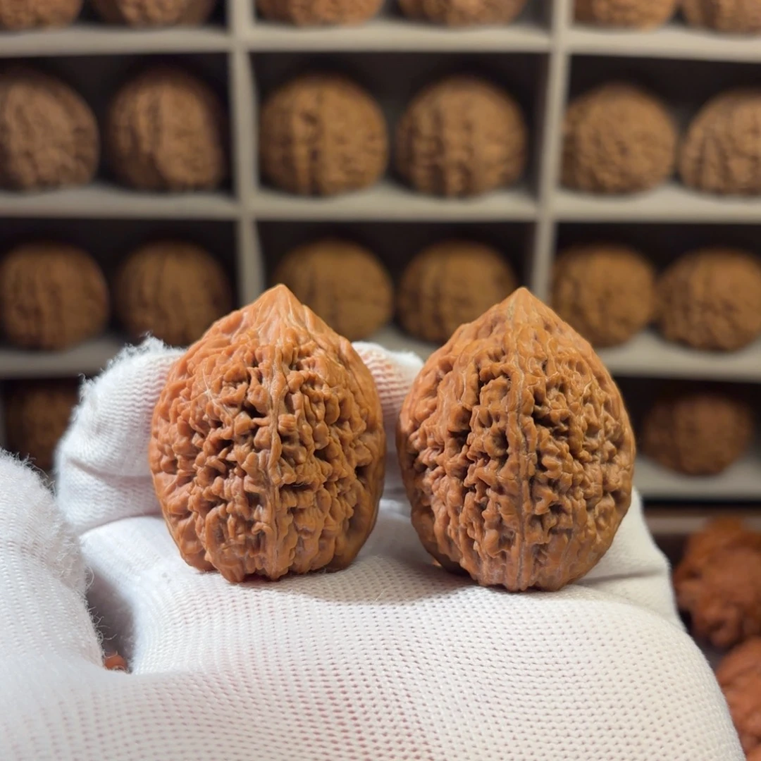 把件文玩核桃边37高46全品大蒜头