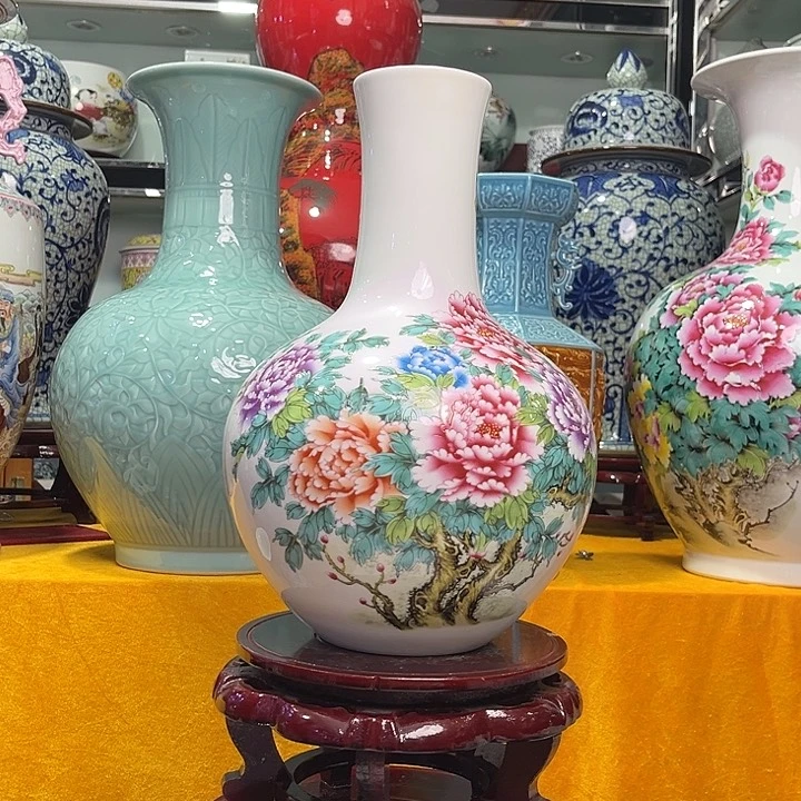 景德镇陶瓷花瓶摆件