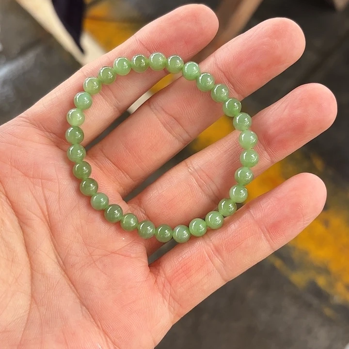 未镶嵌手串和田玉（碧玉）