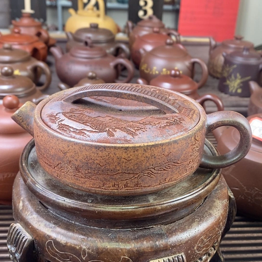 紫砂茶壶原矿手工215