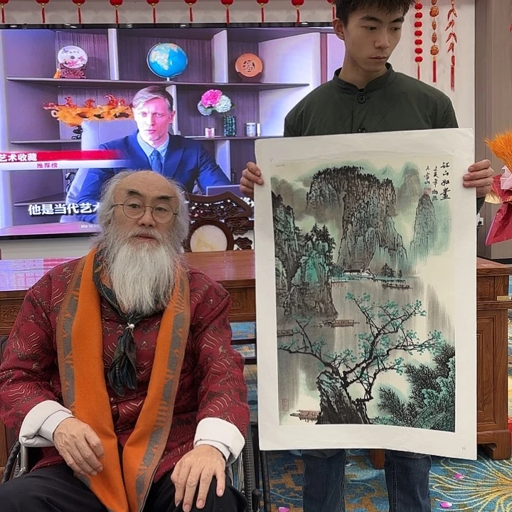 国画国画作品展！
