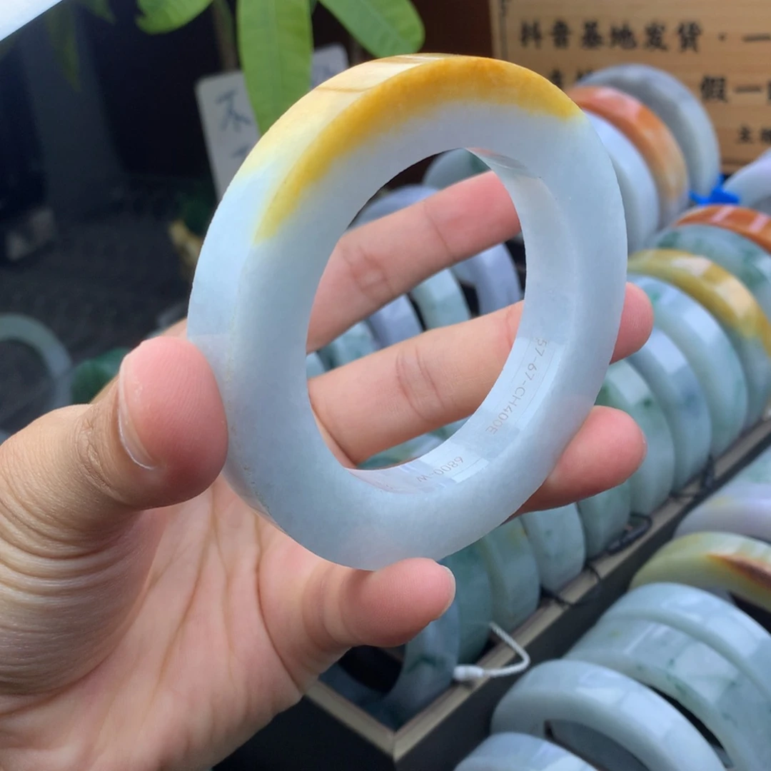 未镶嵌手镯定制翡翠定制手镯