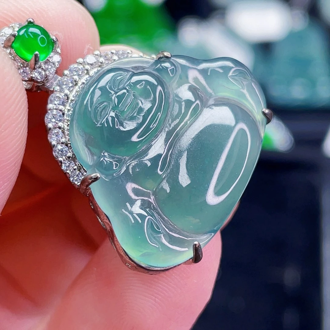 翡翠未镶嵌吊坠(不含链)063