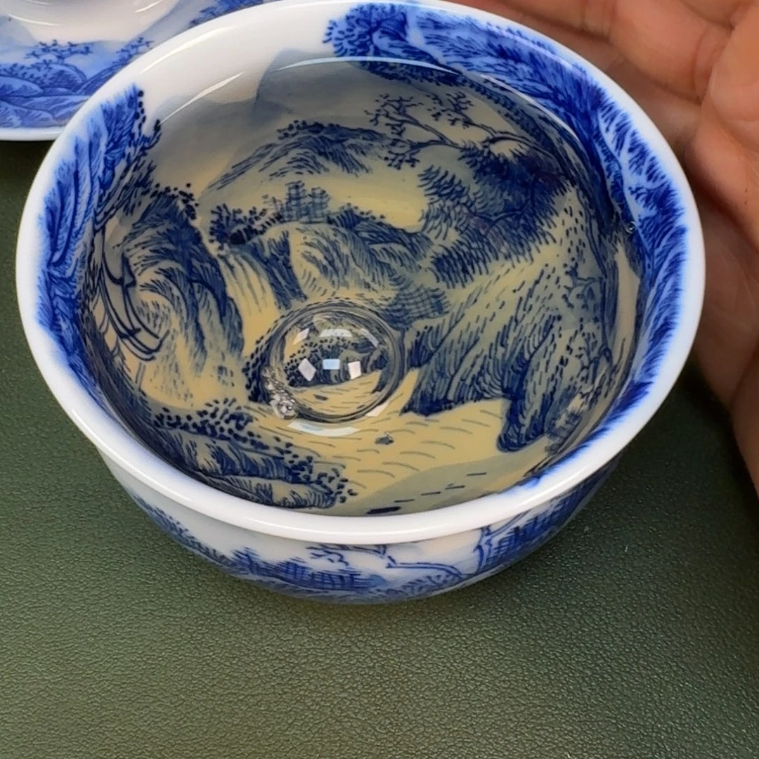 陶景德镇纯手绘茶具圆圆218