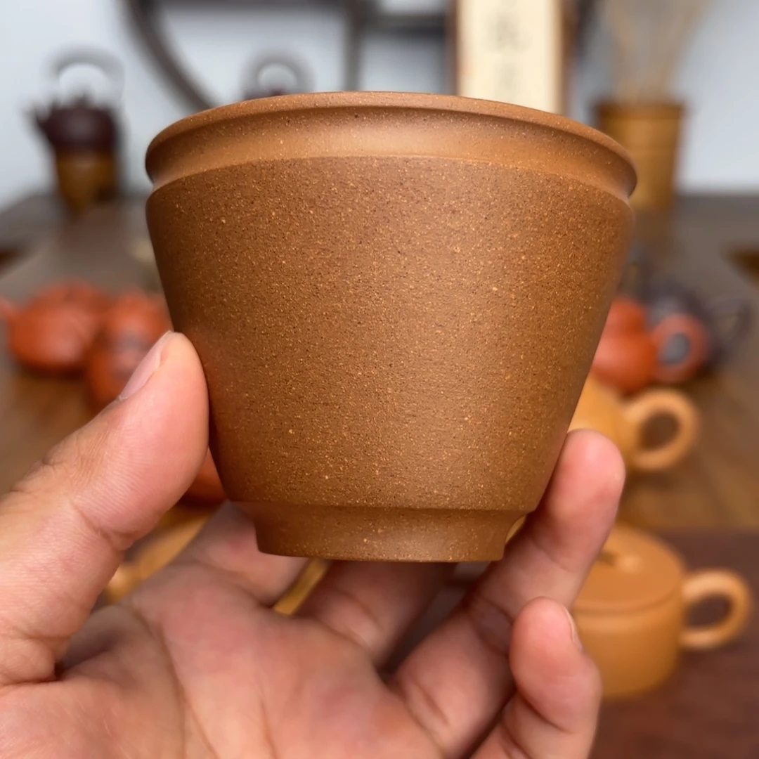 茶壶紫砂段泥主人杯