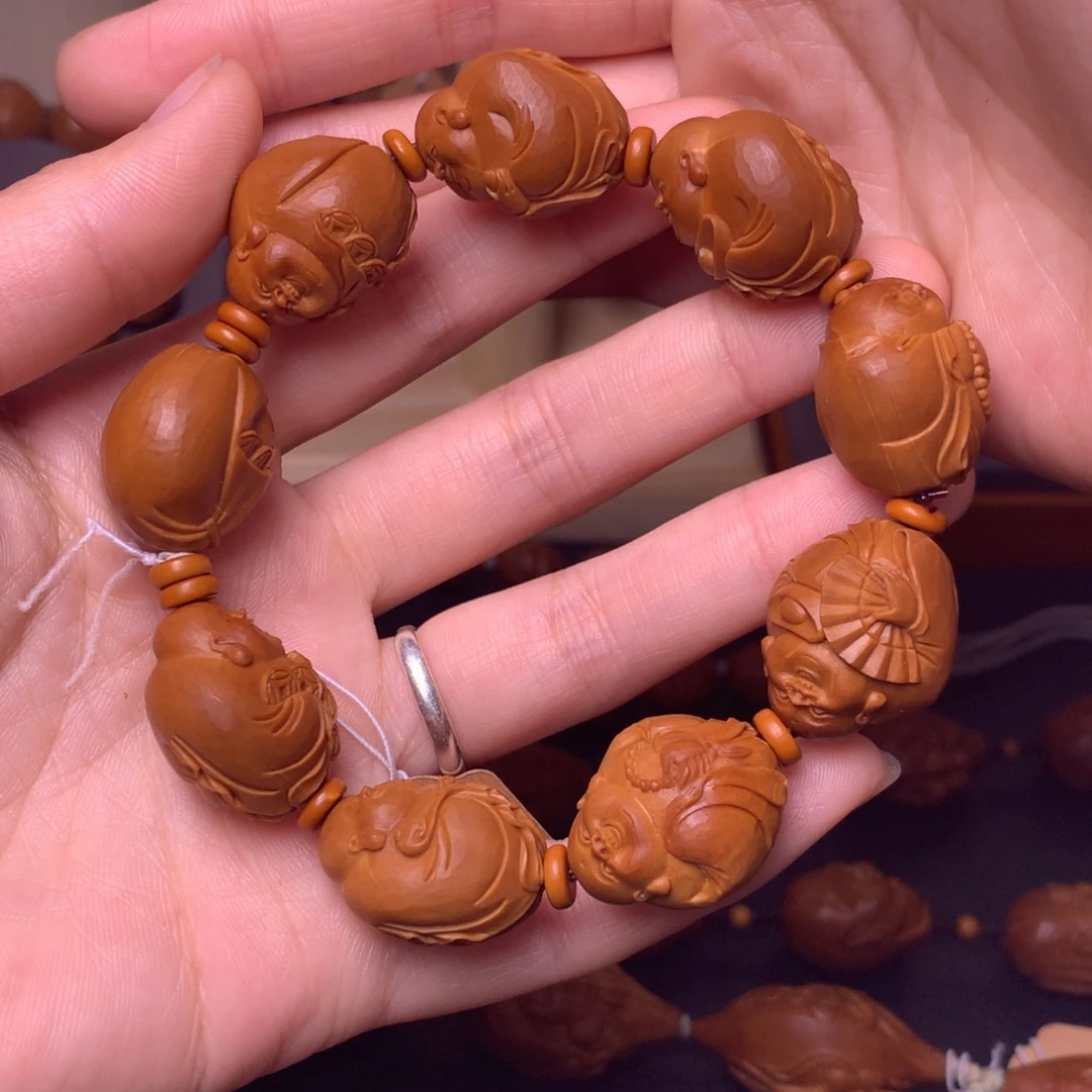 橄榄核手串/手链弥勒佛