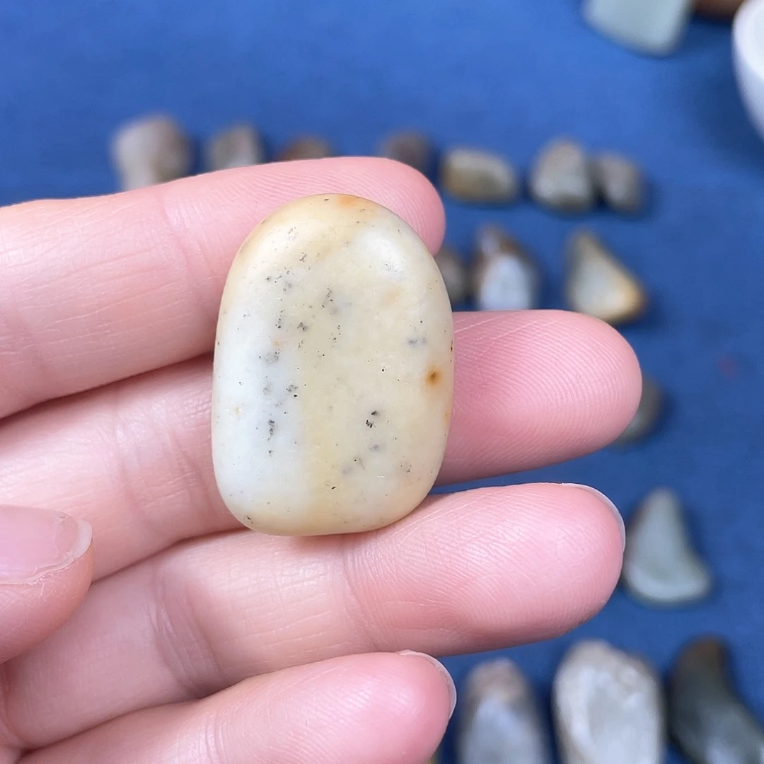 和田玉珠宝奇石未镶嵌七**虫