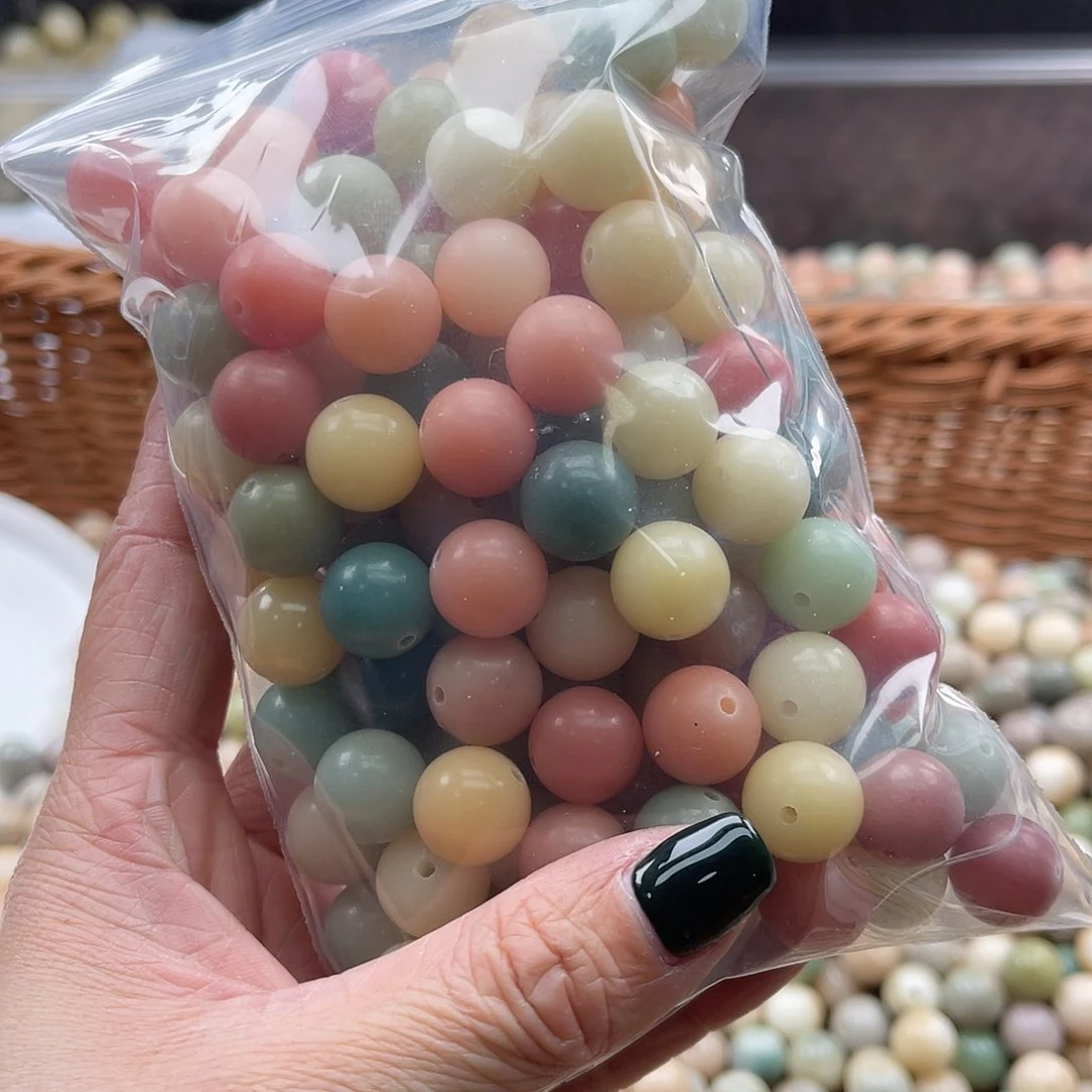 白玉菩提吊坠A/12mm/80颗