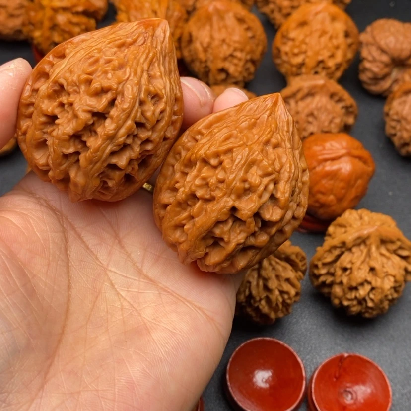 【闪购商品】文玩核桃把件大沽石