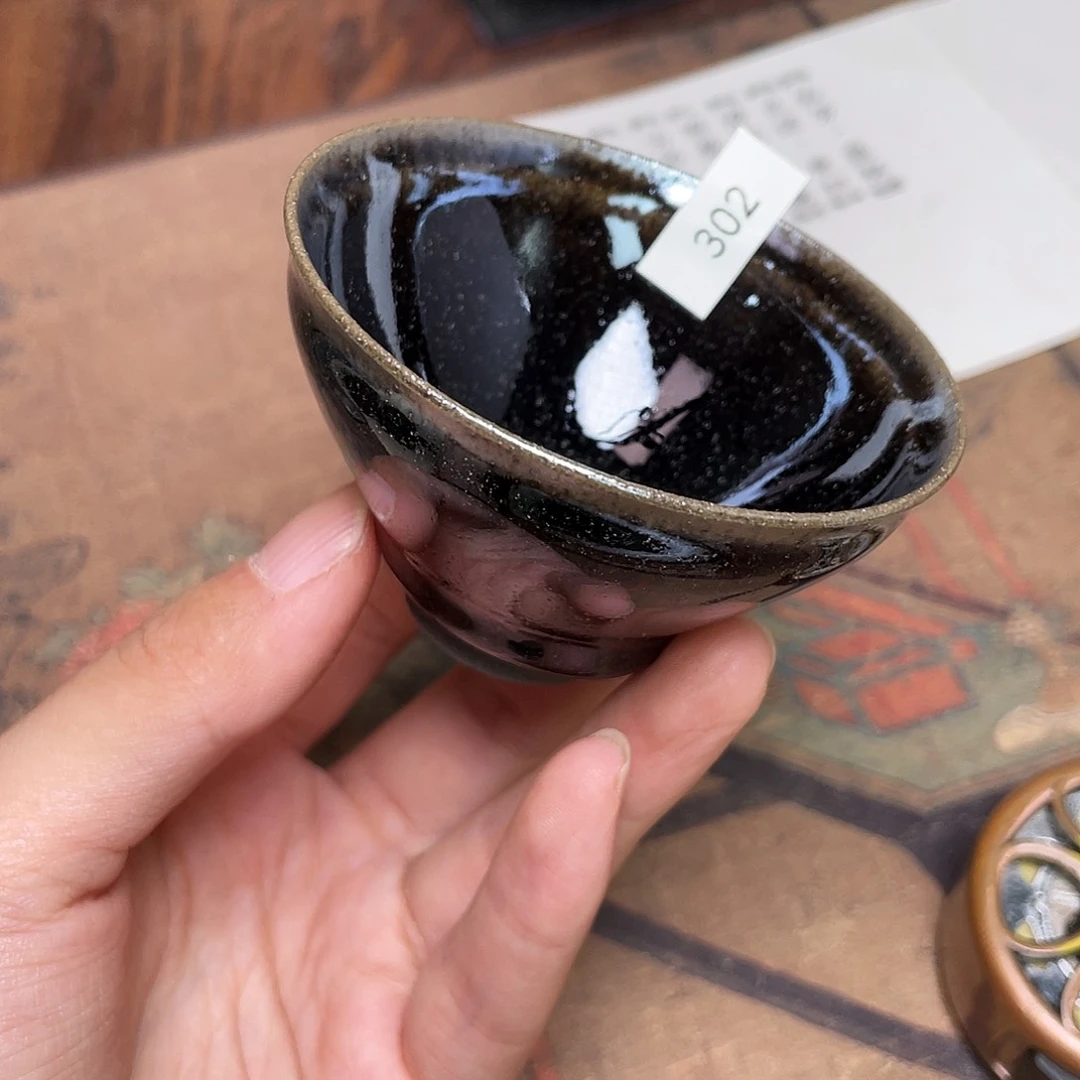茶盏302 福临号建盏柴烧薄胎