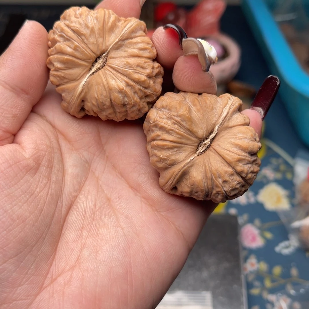 文玩核桃把件南瓜墩42