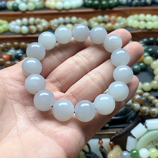 未镶嵌手串和田玉