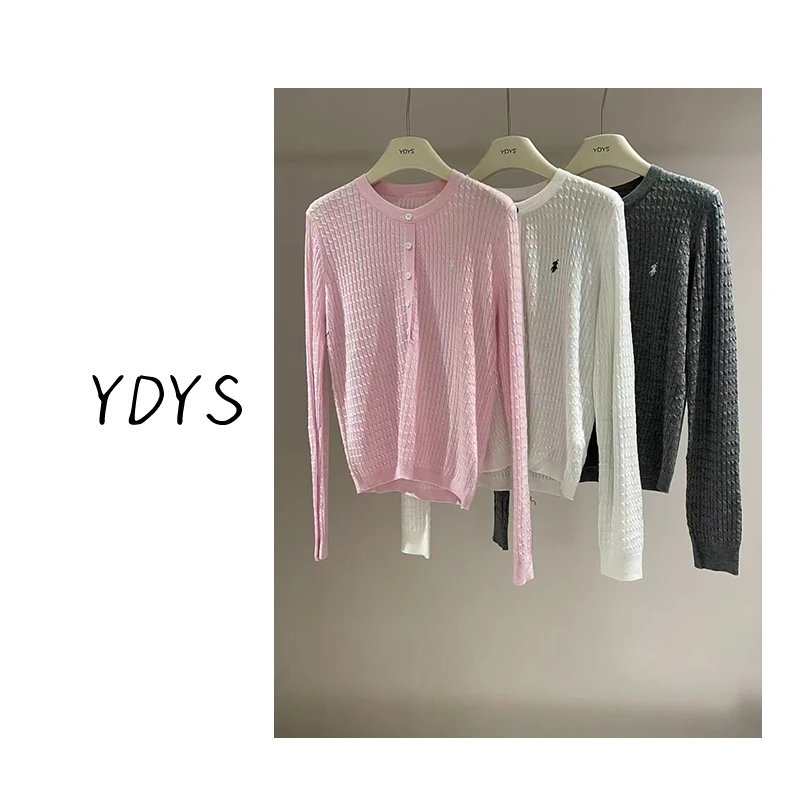 【YDYS】25K00793 2025新款时尚气质小众毛针织衫