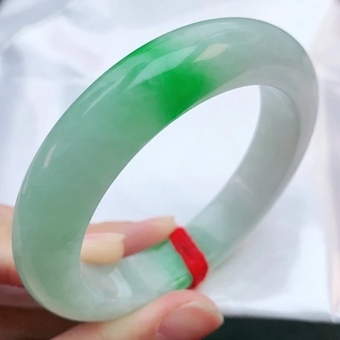 未镶嵌手镯翡翠54圈口882917