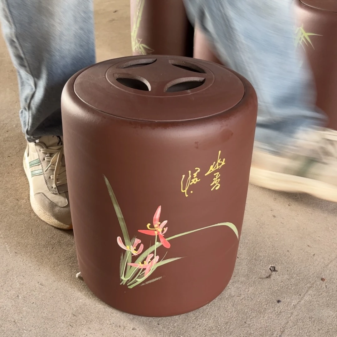 紫砂茶叶罐10-12 饼茶叶罐