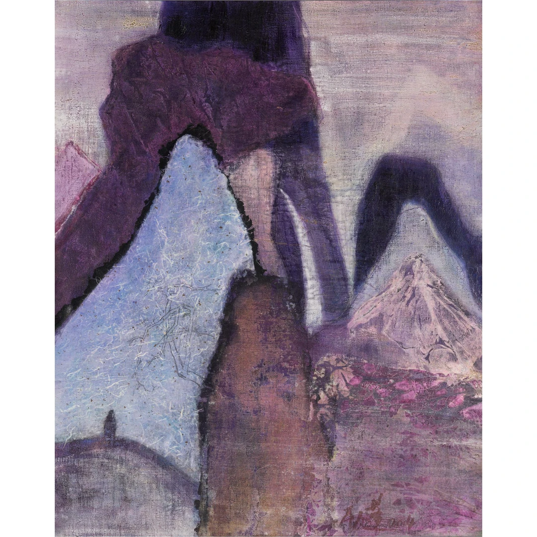 1659、刘劲蓬【冷山水3】100x80cm