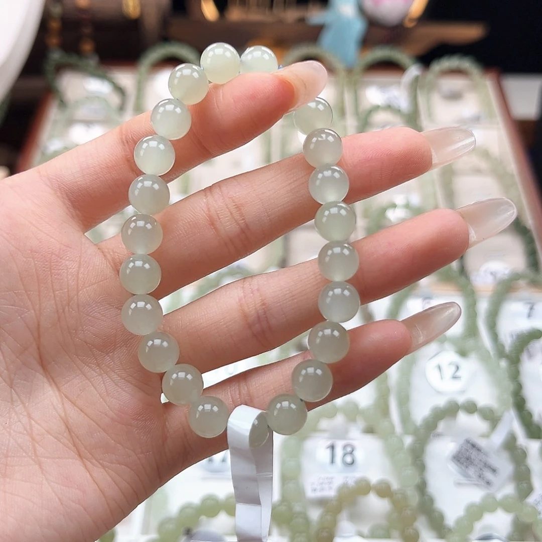 手串未镶嵌和田玉姜*心