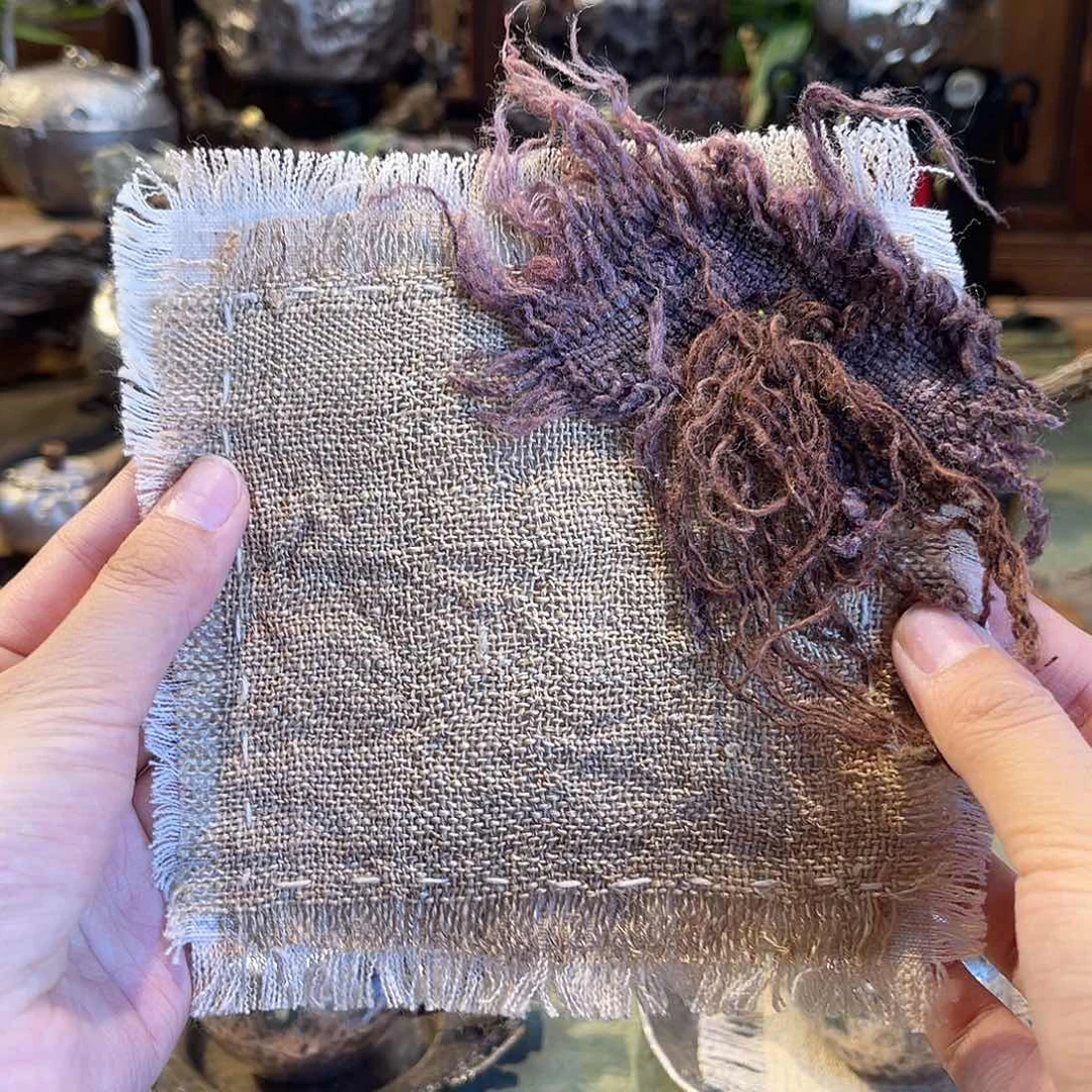 紫砂手工制作 茶垫