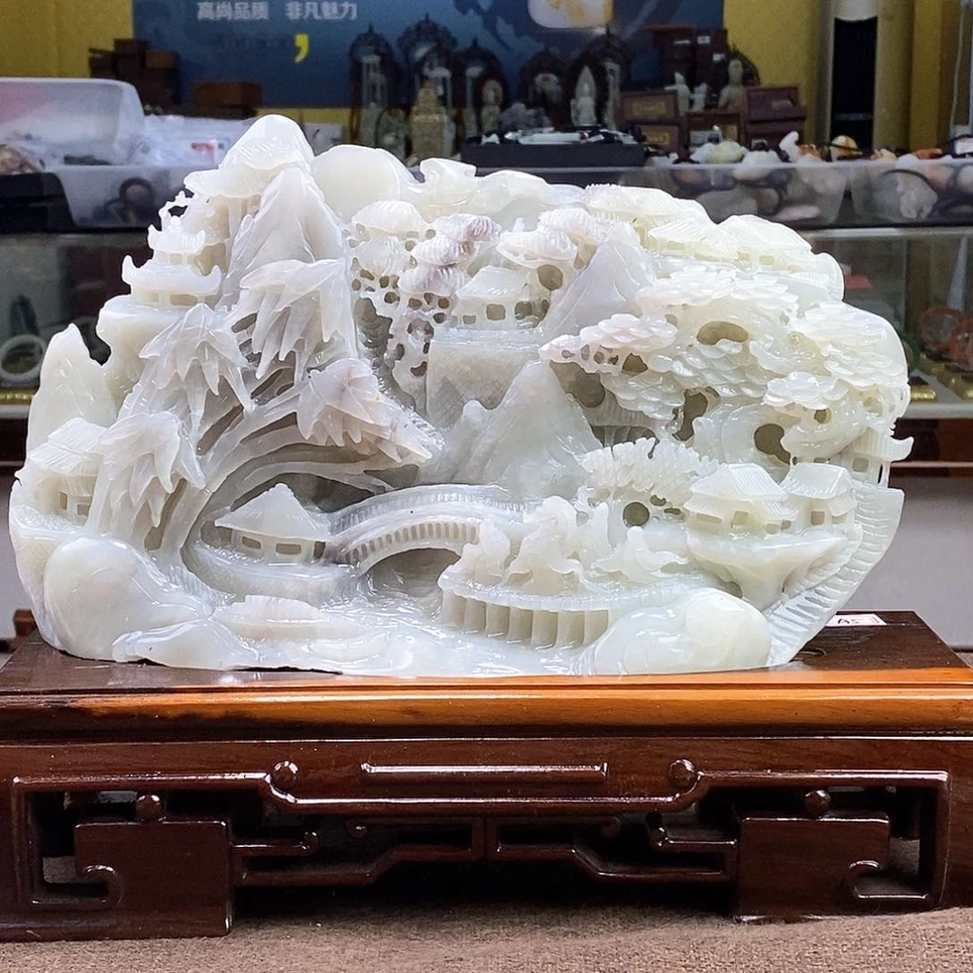 和田玉挂件未镶嵌