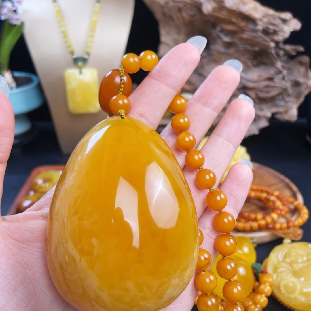 【闪购商品】琥珀珠宝奇石未镶嵌冬***阳