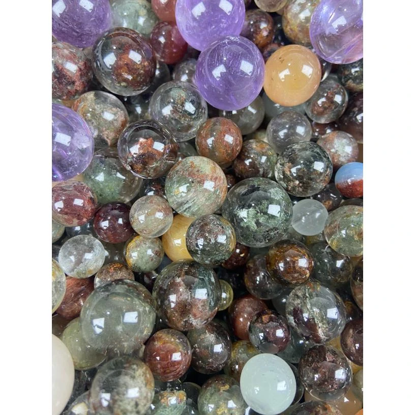 水晶DIY多样单珠适合随机搭配