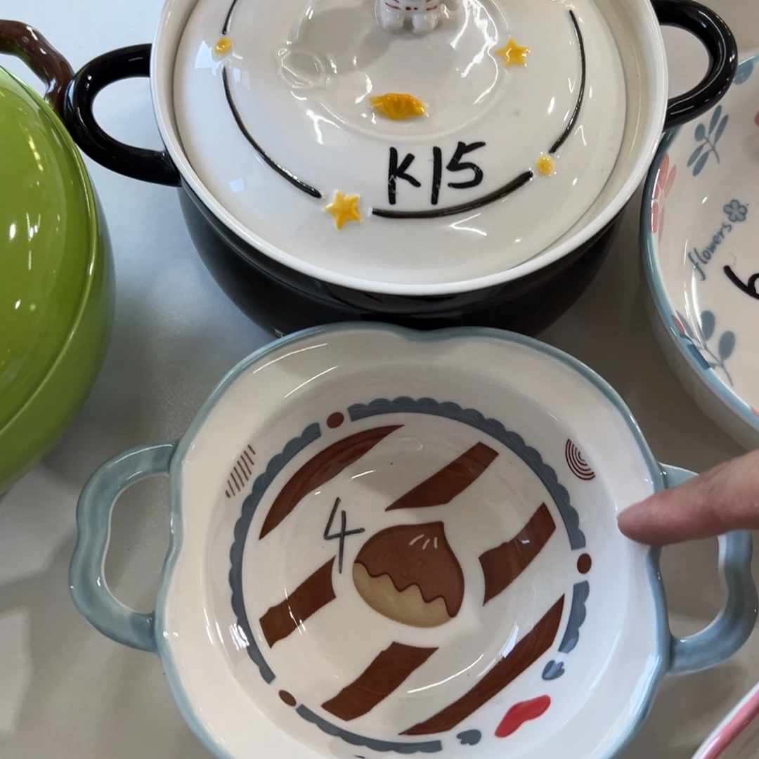 摆件高温陶瓷釉下彩正品
